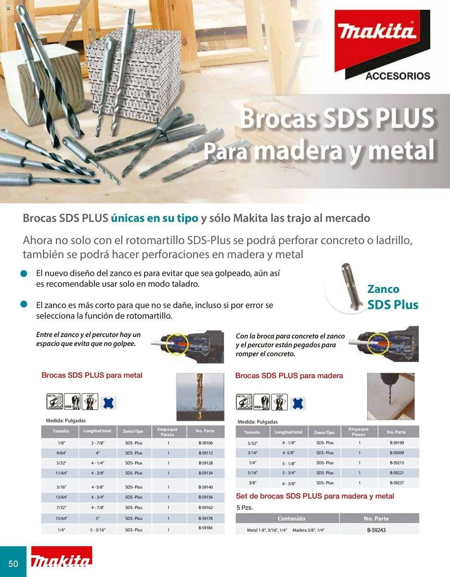 Catálogo de Catálogo Makita 8 de julio al 31 de diciembre 2025 - Pagina 50