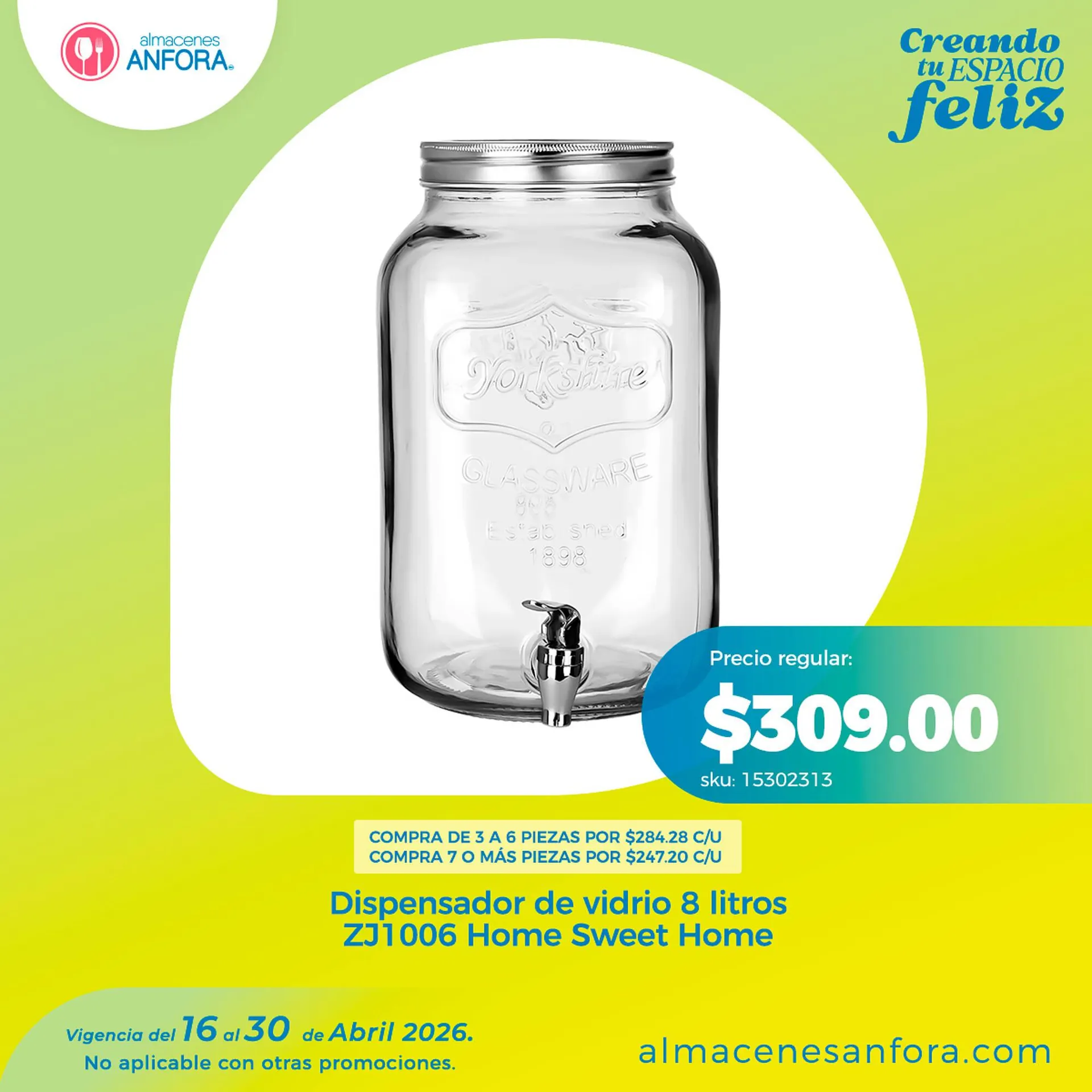 Catálogo de Catálogo Almacenes Anfora 28 de abril al 30 de abril 2026 - Pagina 1