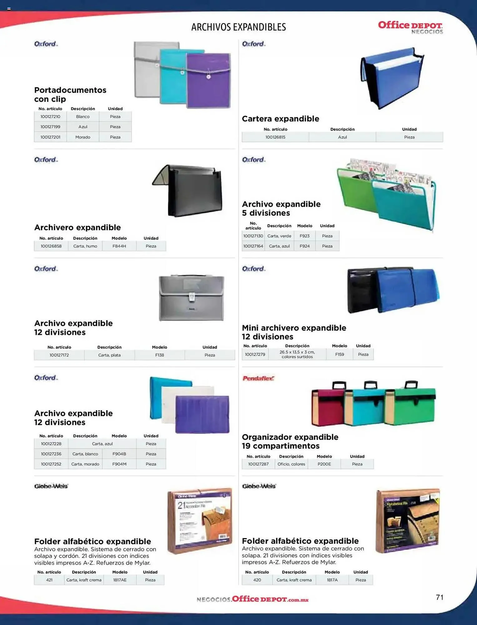 Catálogo de Catálogo Office Depot 9 de enero al 31 de diciembre 2025 - Pagina 73