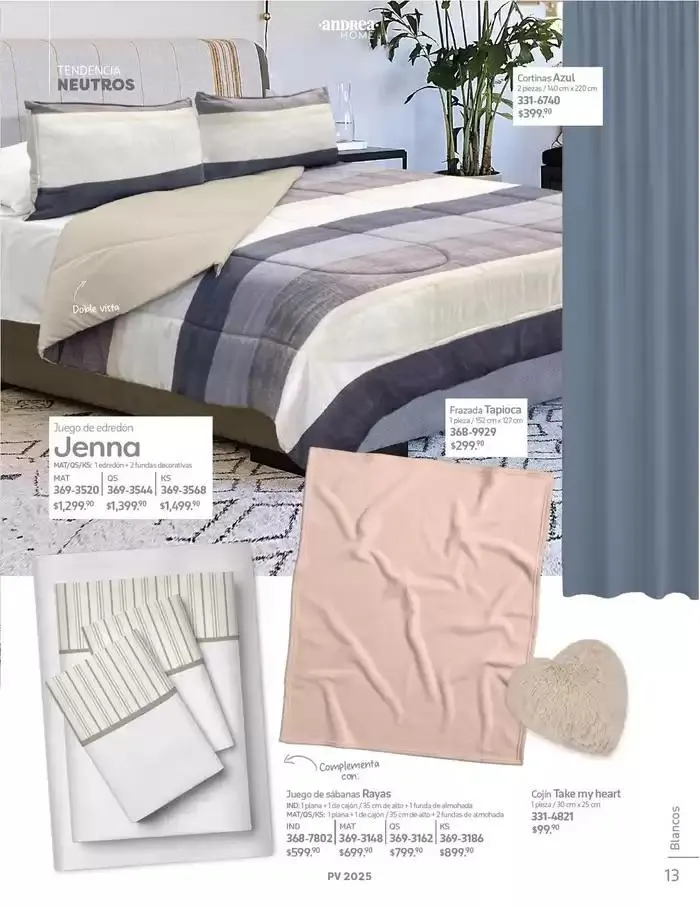Catálogo de ANDREA | ANDREA HOME 26 de enero al 24 de mayo 2025 - Pagina 13