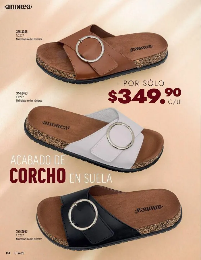 Catálogo de ANDREA - CALZADO DAMA 26 de agosto al 25 de enero 2025 - Pagina 71