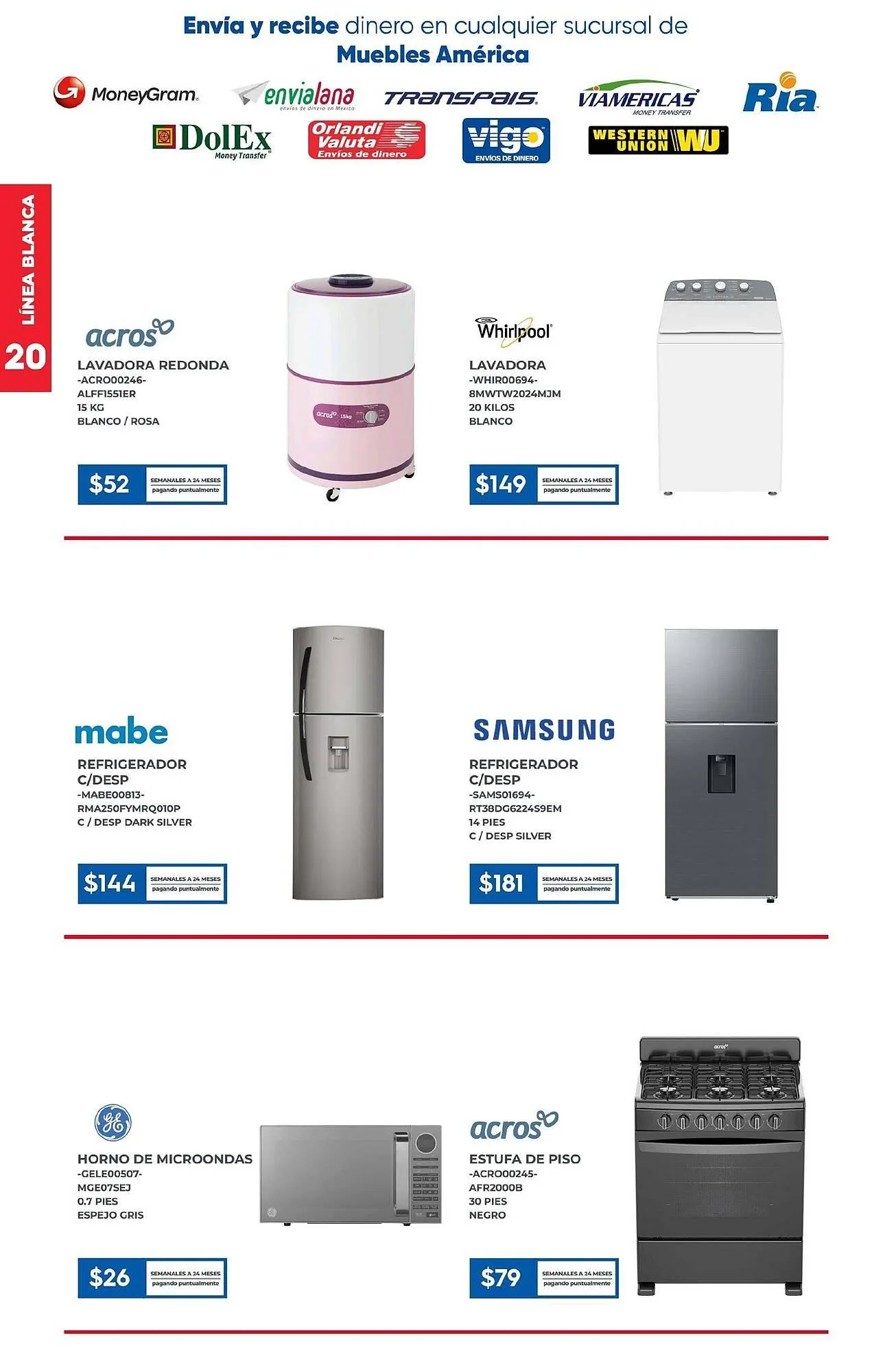 Catálogo de Catálogo Muebles América 21 de julio al 15 de agosto 2025 - Pagina 20