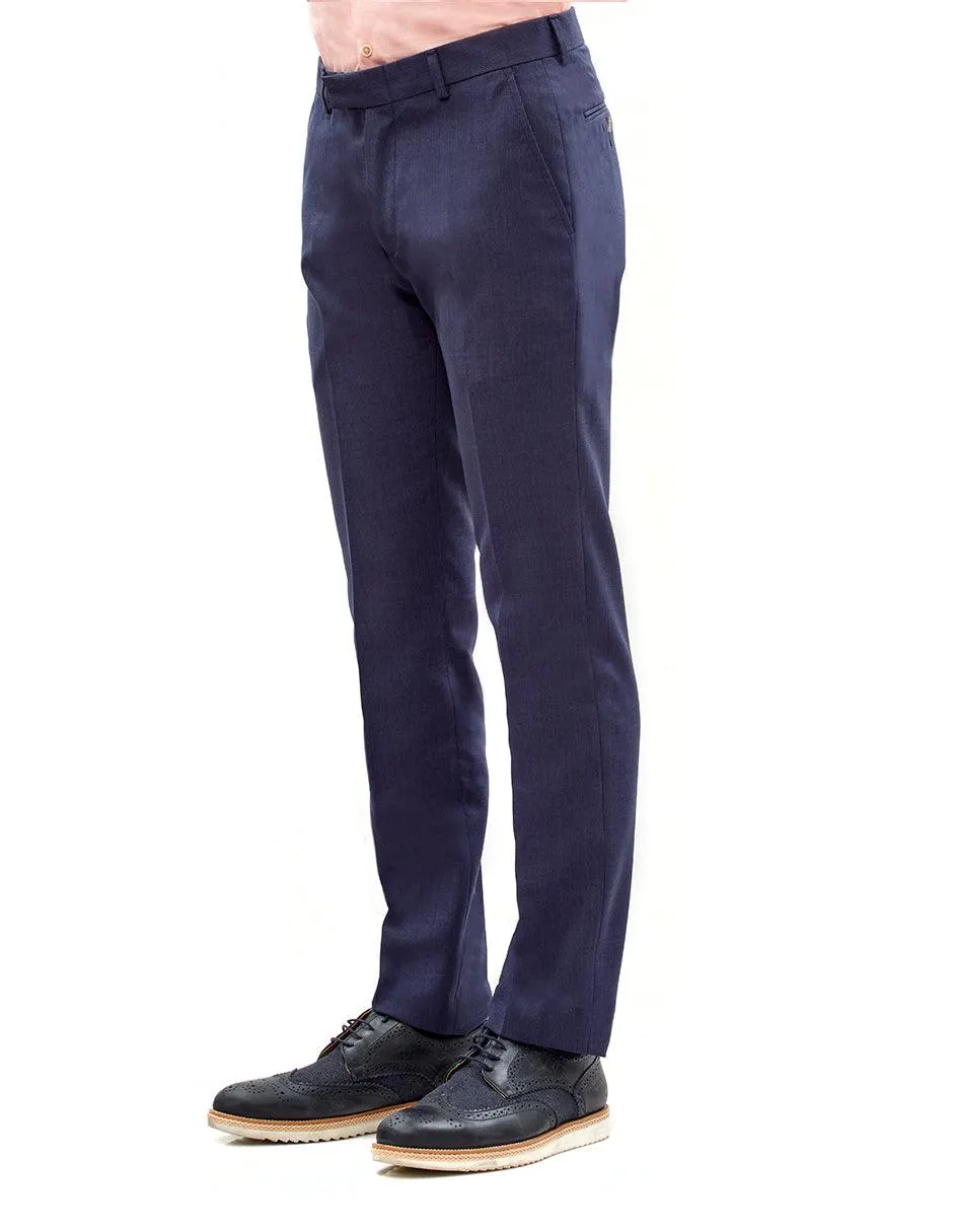 Pantalón Casual | Azul | Slim-Fit