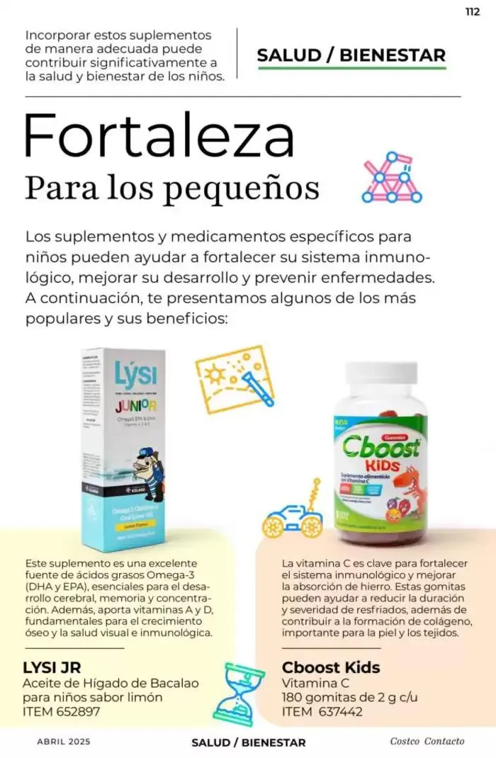 Catálogo de Catálogo Costco 1 de abril al 30 de abril 2025 - Pagina 112