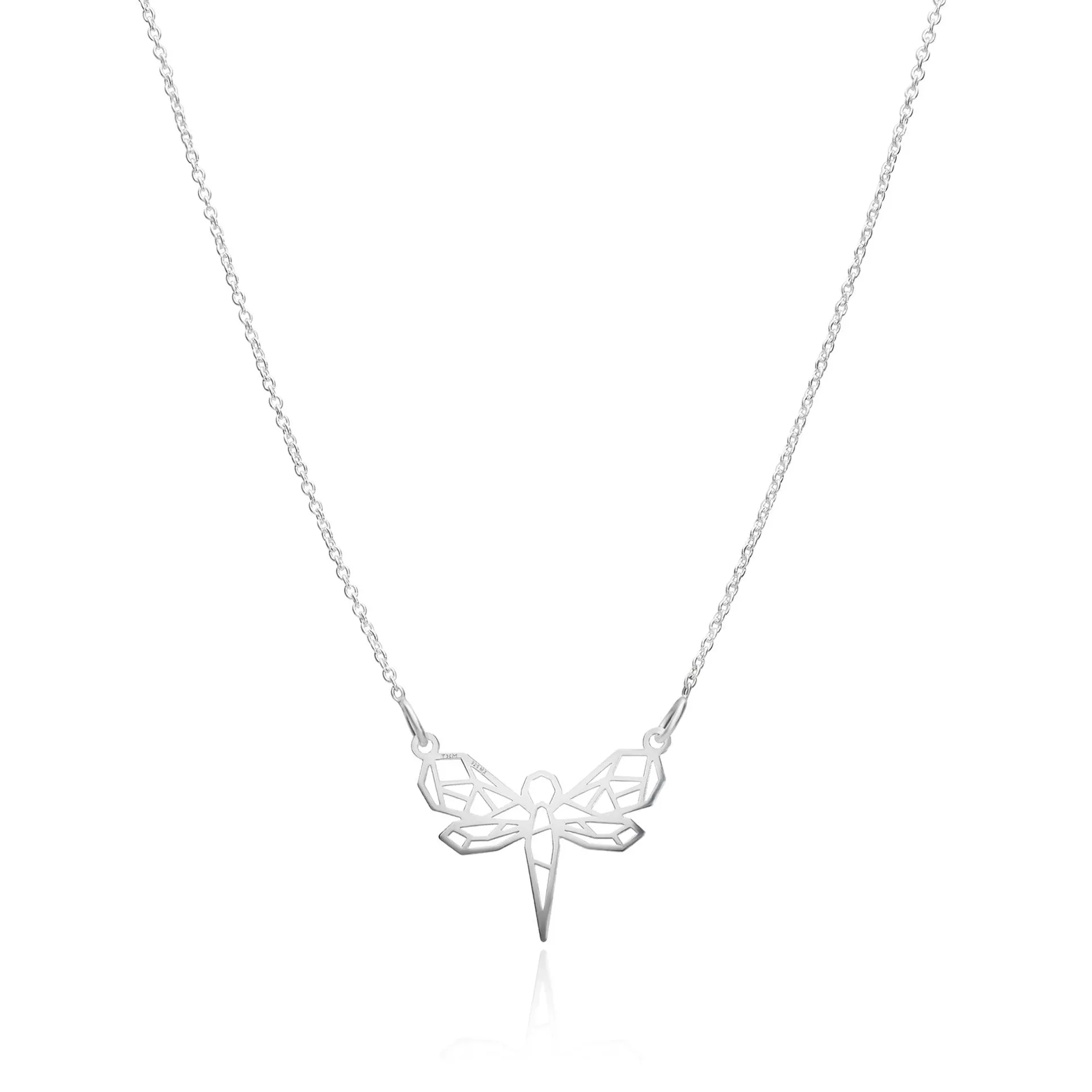 Dije Geometría Libélula Plata Anamora por Tanya Moss