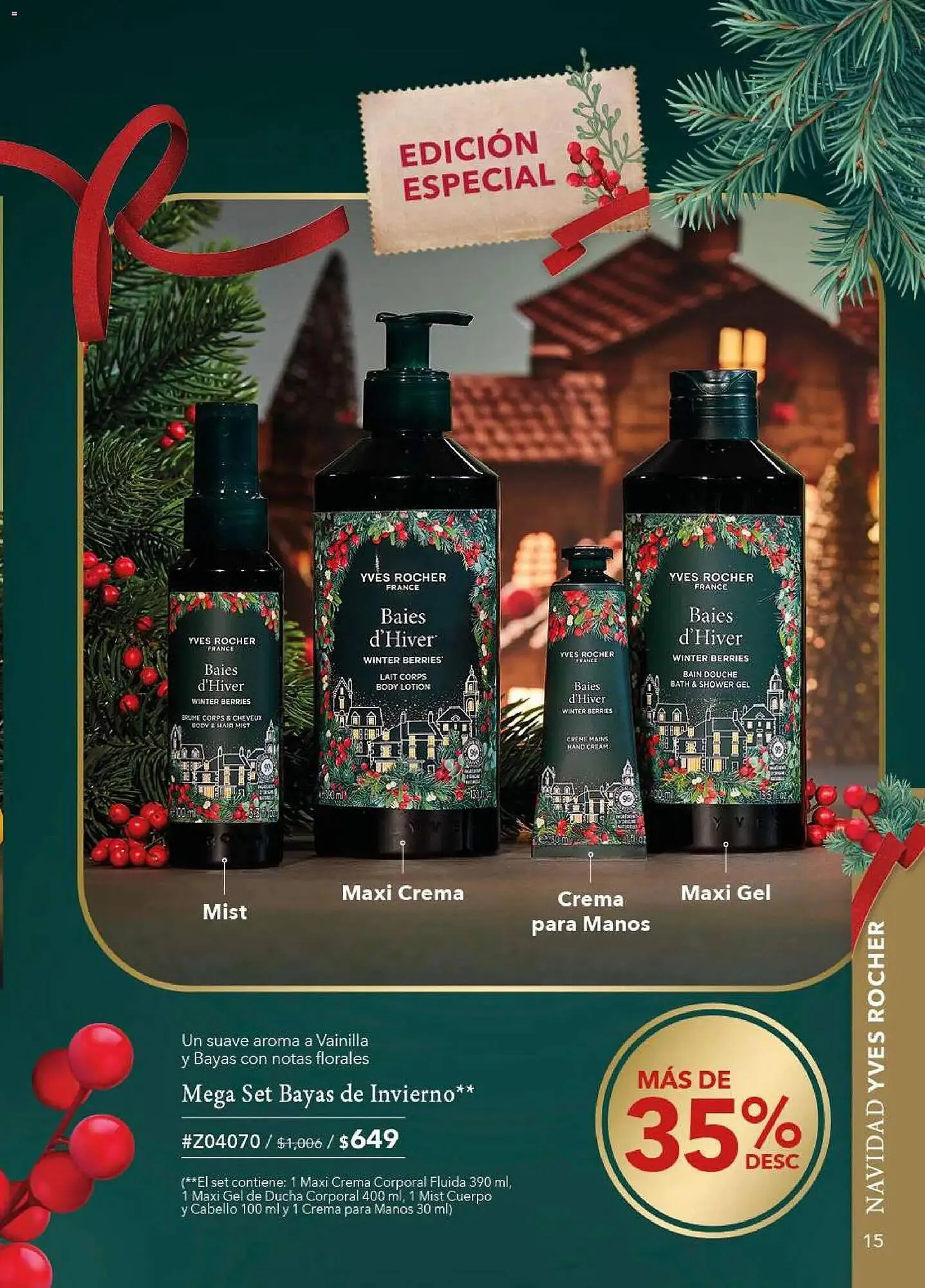 Catálogo de Catálogo Yves Rocher 9 de diciembre al 29 de diciembre 2025 - Pagina 15