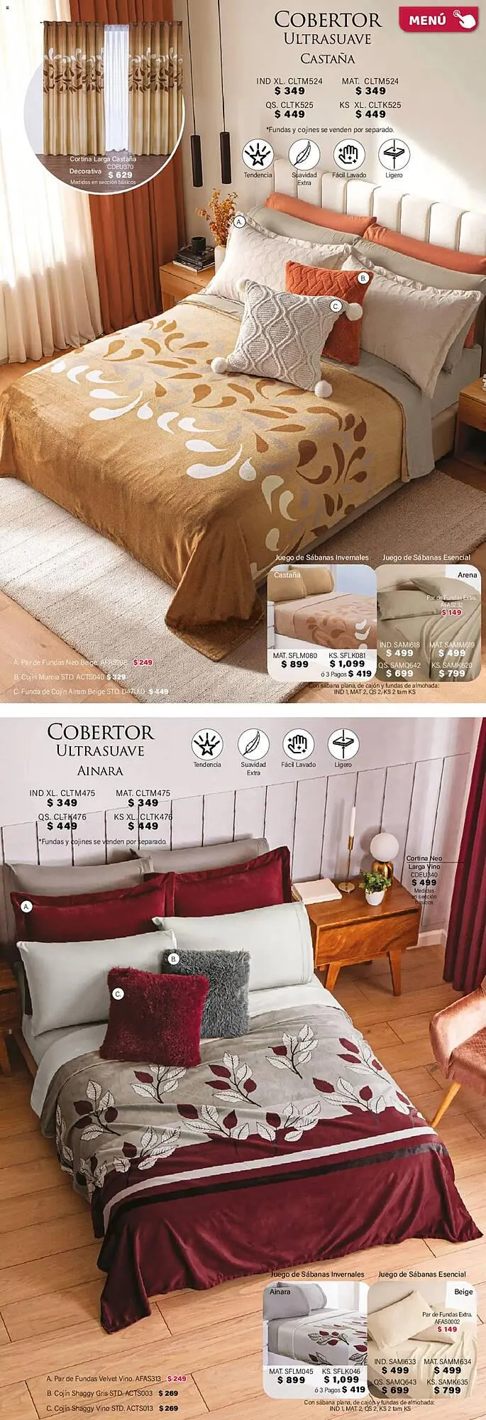 Catálogo de Catálogo Colchas Concord 1 de febrero al 2 de mayo 2026 - Pagina 191
