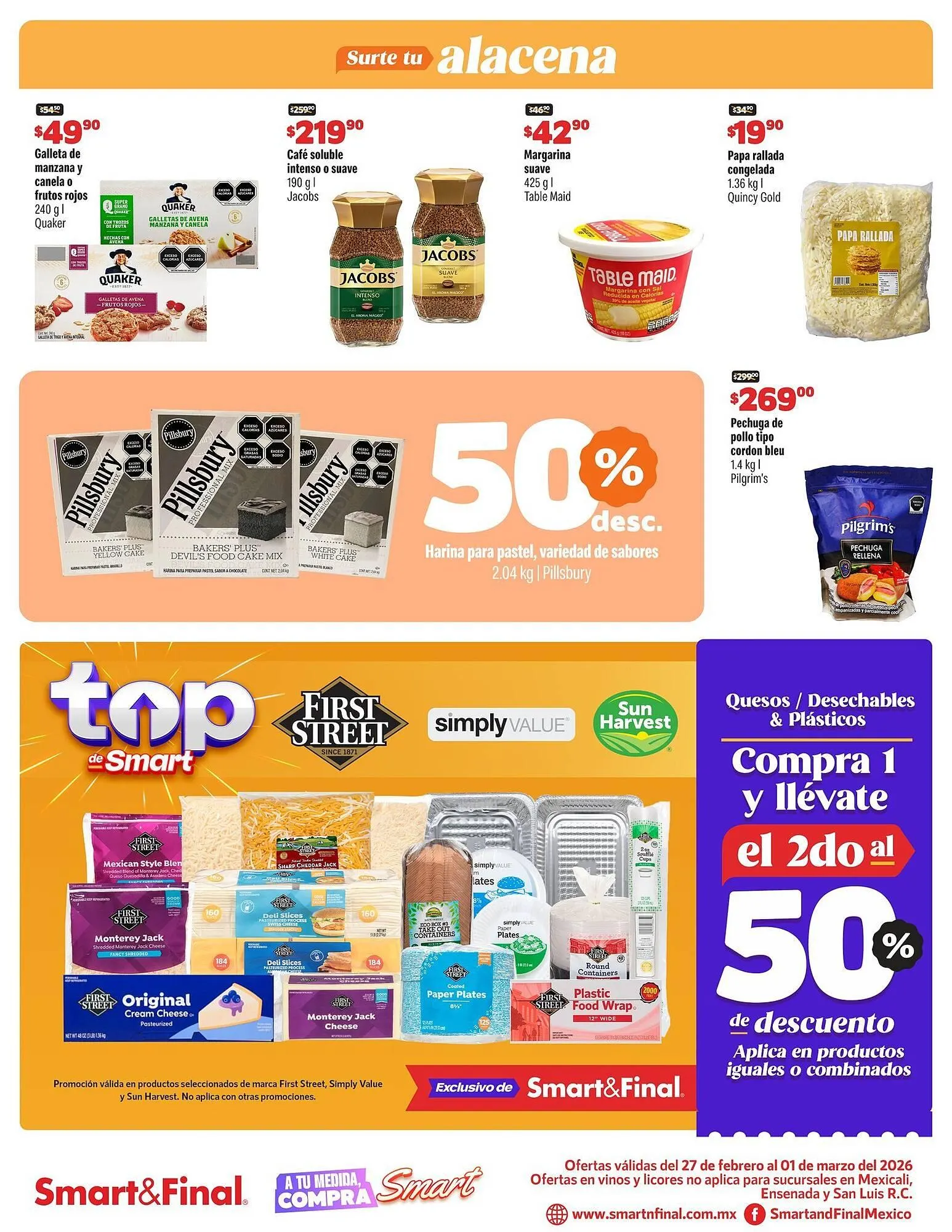 Catálogo de Catálogo Smart & Final 27 de febrero al 1 de marzo 2026 - Pagina 2