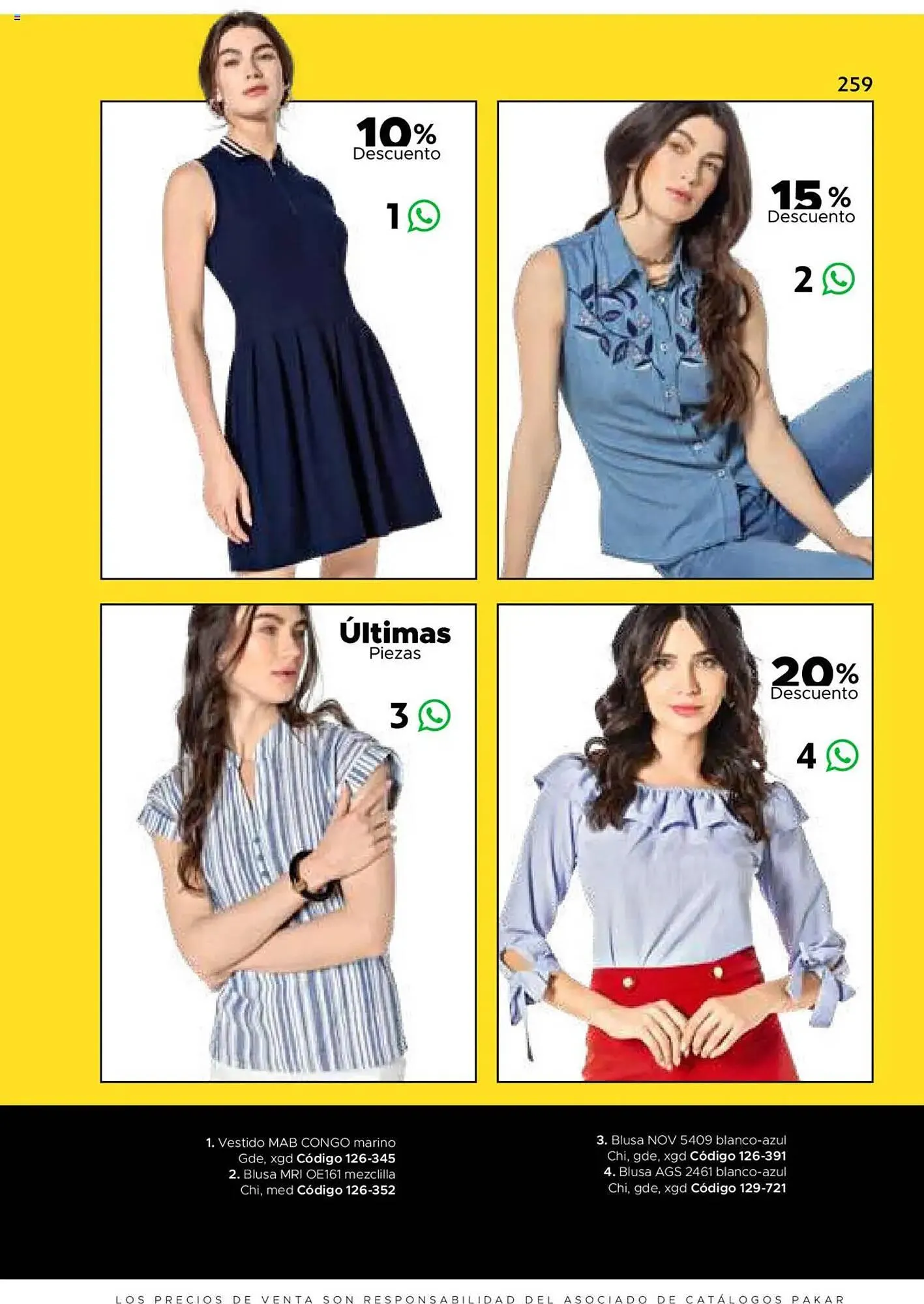 Catálogo de Catálogo SC Pakar 24 de julio al 1 de enero 2026 - Pagina 259