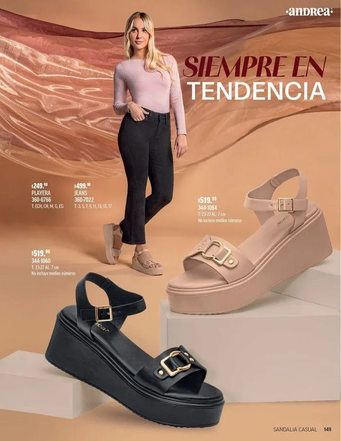 Catálogo de ANDREA - CALZADO DAMA 26 de agosto al 25 de enero 2025 - Pagina 54