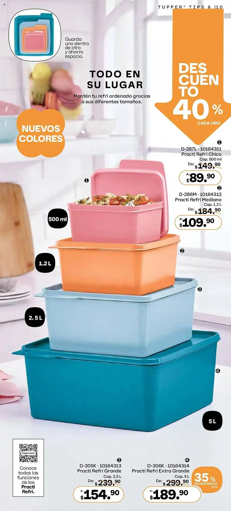 Catálogo de Catálogo Tupperware 19 de mayo al 16 de junio 2025 - Pagina 10