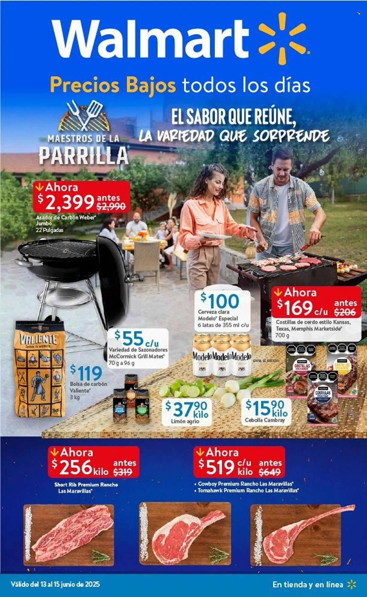Catálogo de Catálogo Walmart 13 de junio al 15 de junio 2025 - Pagina 1