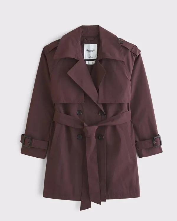 Mid-Length Trench Coat