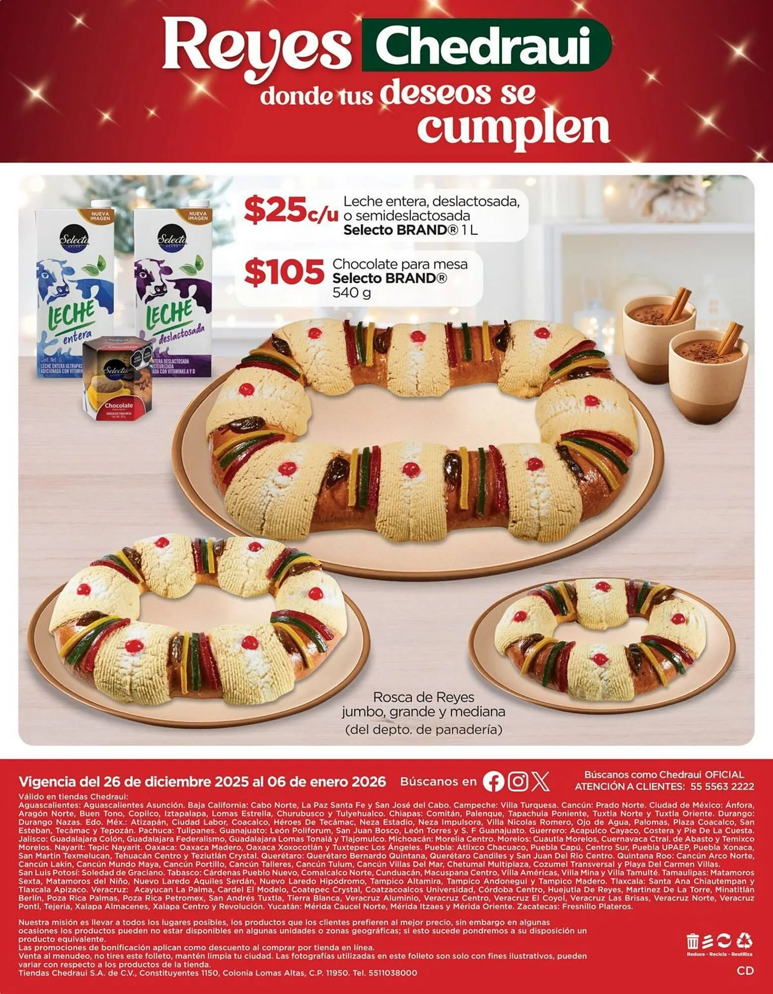 Catálogo de Folleto Chedraui 26 de diciembre al 6 de enero 2026 - Pagina 16