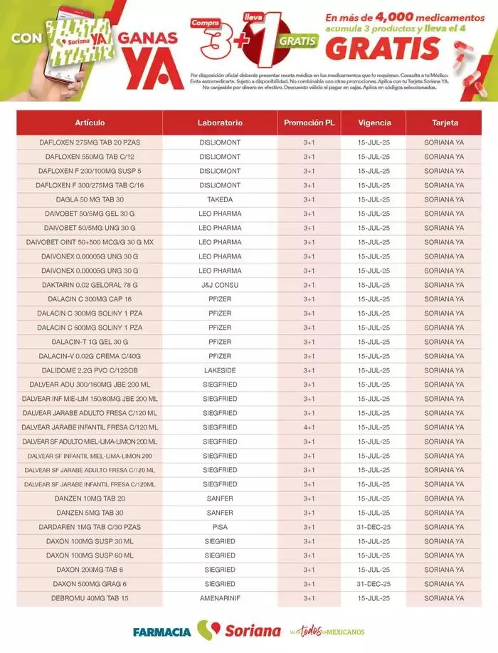 Catálogo de Listado Farmacia Plan de Lealtad 2025 26 de febrero al 14 de julio 2025 - Pagina 24