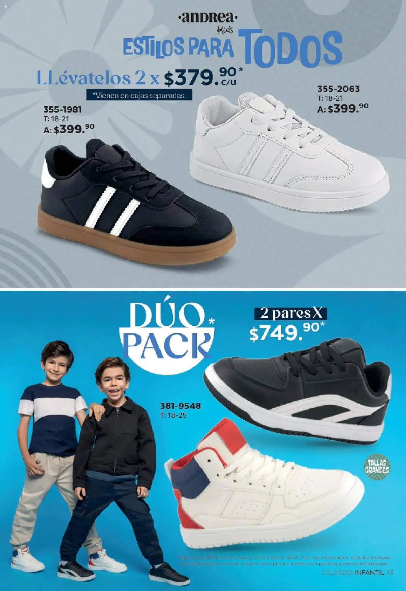 Catálogo de Catálogo Andrea 8 de marzo al 24 de mayo 2026 - Pagina 73