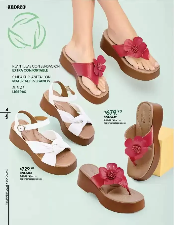Catálogo de ANDREA | CALZADO CONFORT 26 de enero al 24 de mayo 2025 - Pagina 6