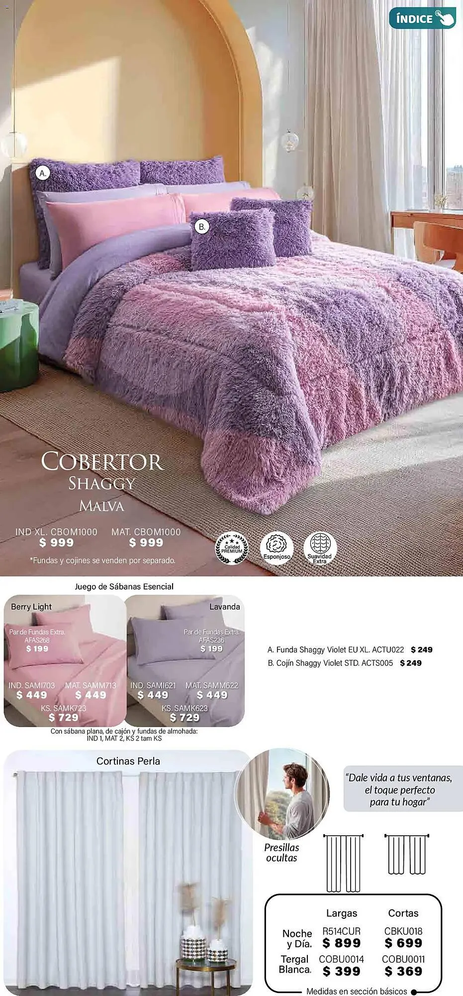 Catálogo de Catálogo Colchas Concord 1 de noviembre al 1 de febrero 2026 - Pagina 355