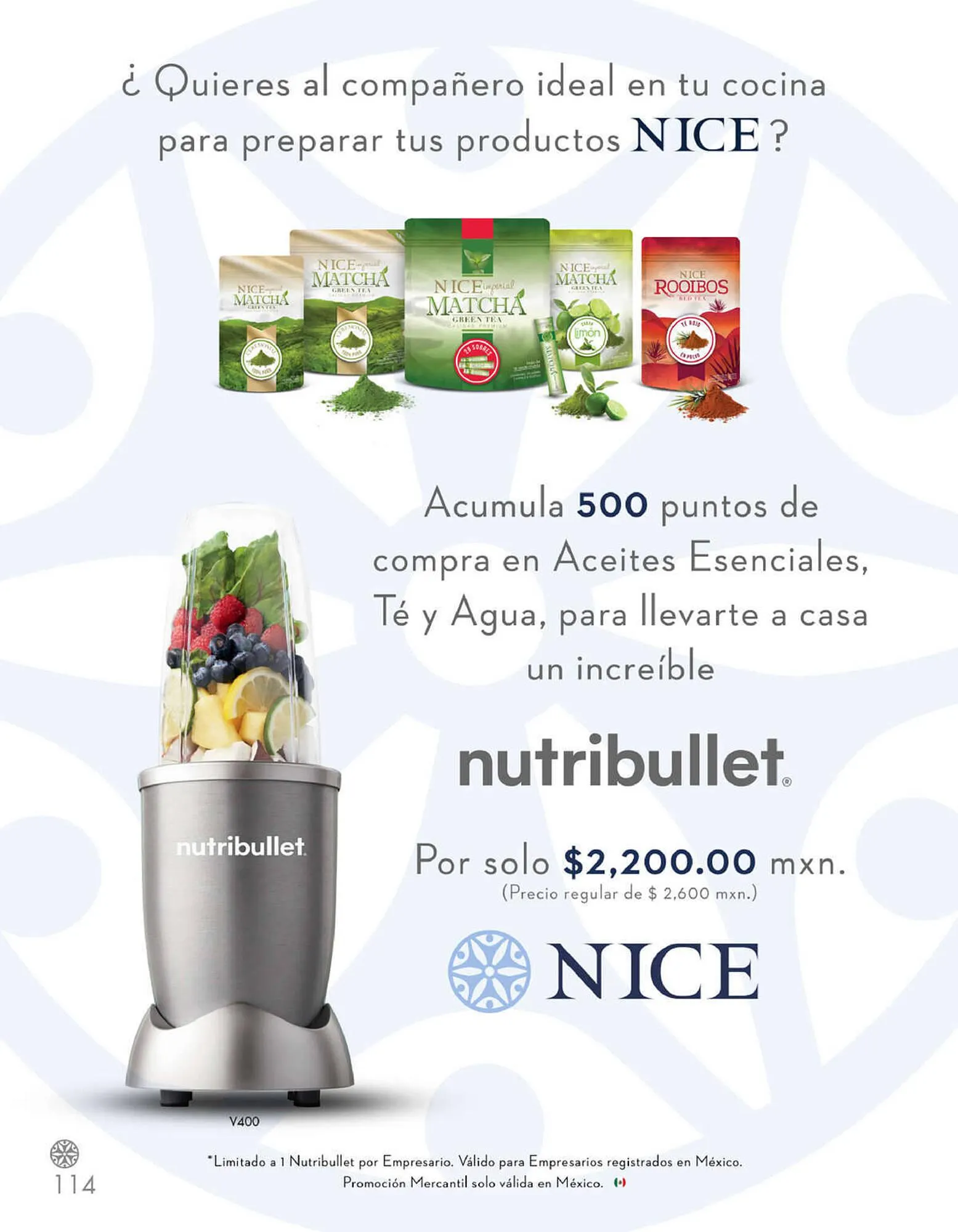 Catálogo de Catálogo Nice 6 de marzo al 31 de julio 2023 - Pagina 116