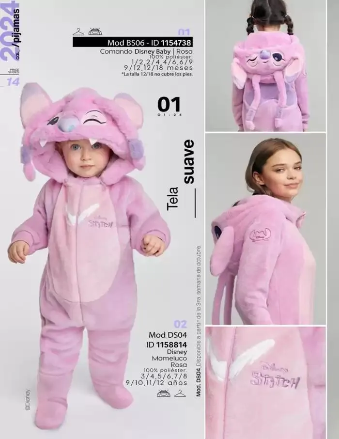 Catálogo de PIJAMAS | OTO-INV | 2024 | 1E 31 de octubre al 31 de enero 2025 - Pagina 16