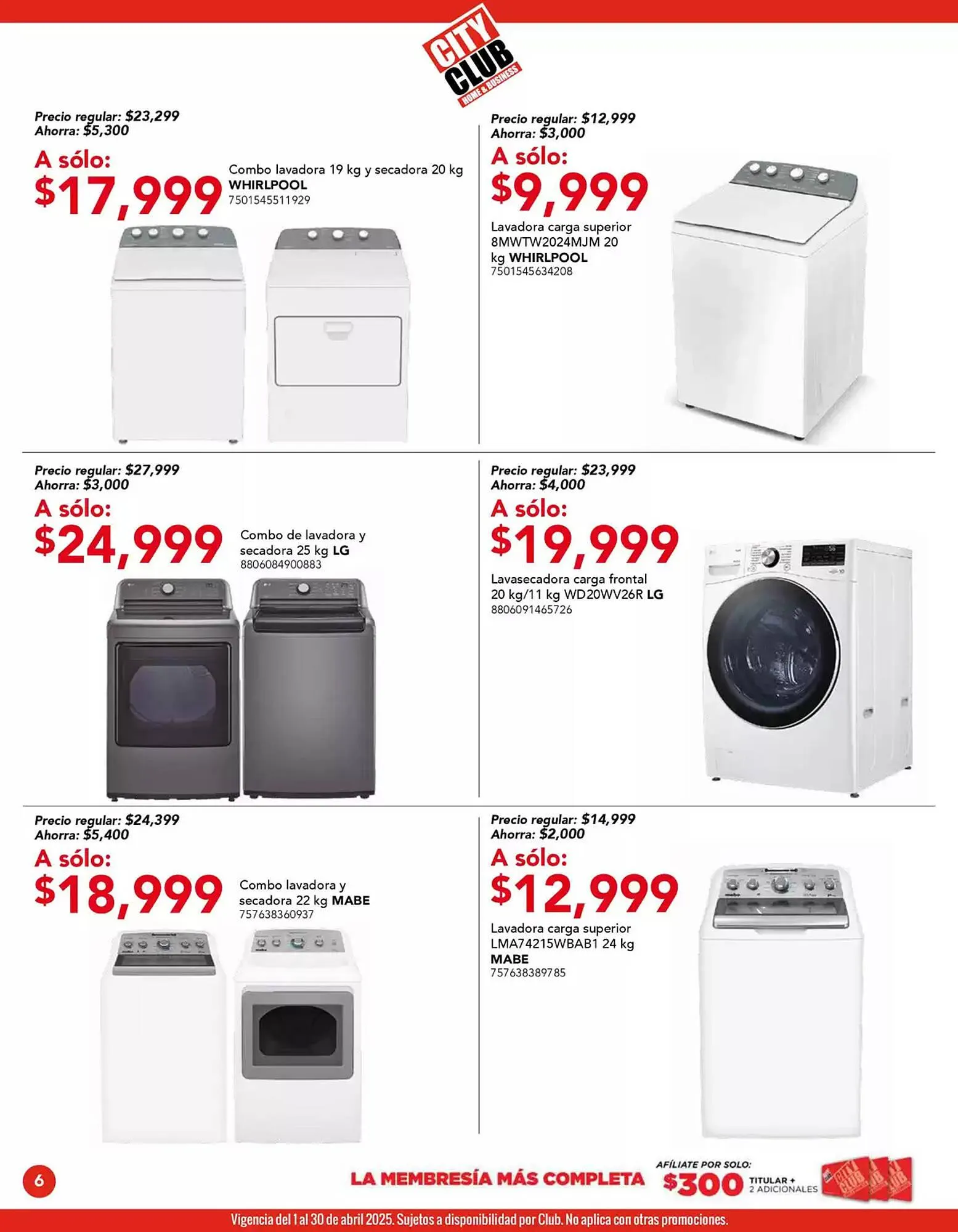 Catálogo de Catálogo City Club 1 de abril al 30 de abril 2025 - Pagina 6