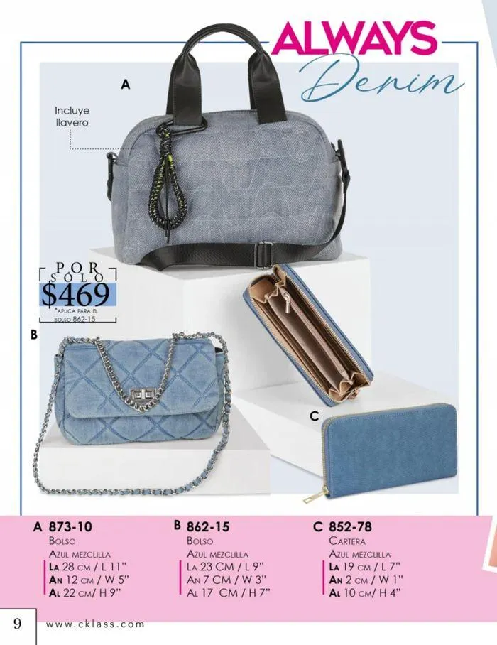 Catálogo de Cklass Handbags 30 de enero al 30 de junio 2024 - Pagina 112