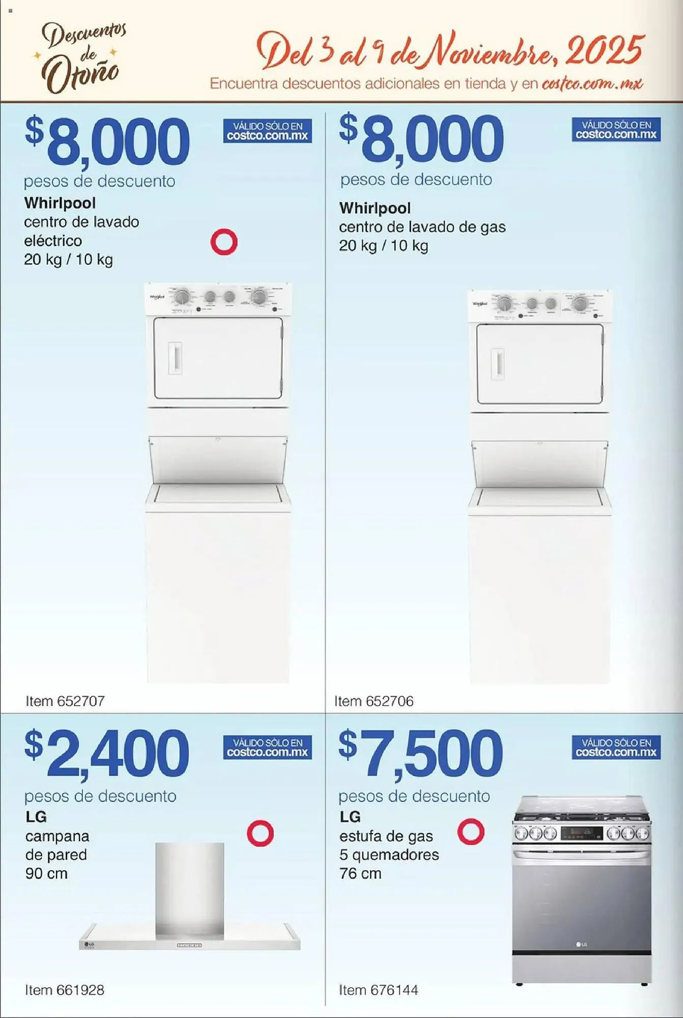 Catálogo de Catálogo Costco 3 de noviembre al 9 de noviembre 2025 - Pagina 20