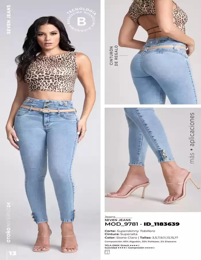 Catálogo de SEVEN JEANS | OTO-INV 1 de octubre al 31 de enero 2025 - Pagina 13