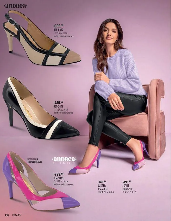 Catálogo de ANDREA - CALZADO DAMA 26 de agosto al 25 de enero 2025 - Pagina 97