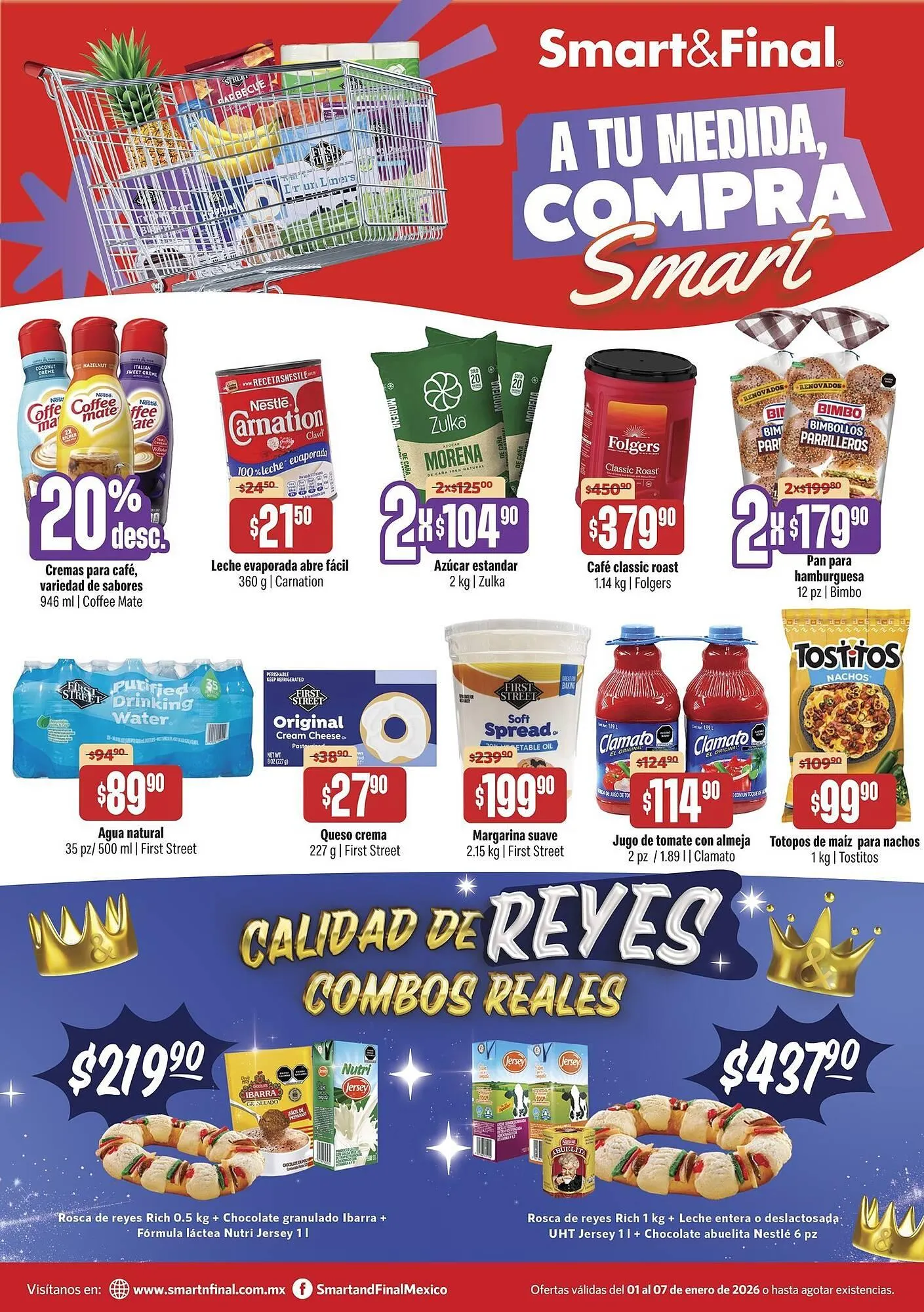 Catálogo de Catálogo Smart & Final 1 de enero al 7 de enero 2026 - Pagina 1