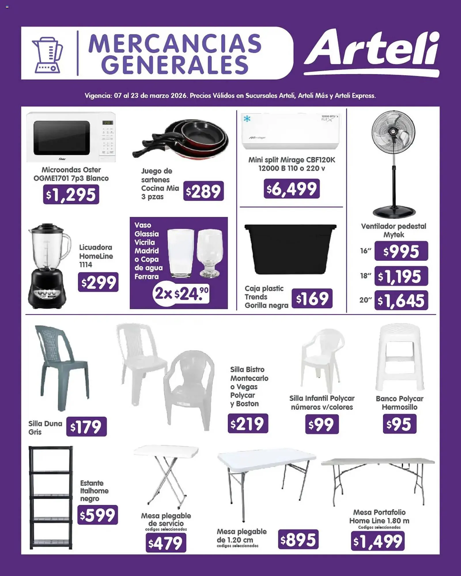 Catálogo de Folleto Arteli 7 de marzo al 23 de marzo 2026 - Pagina 17