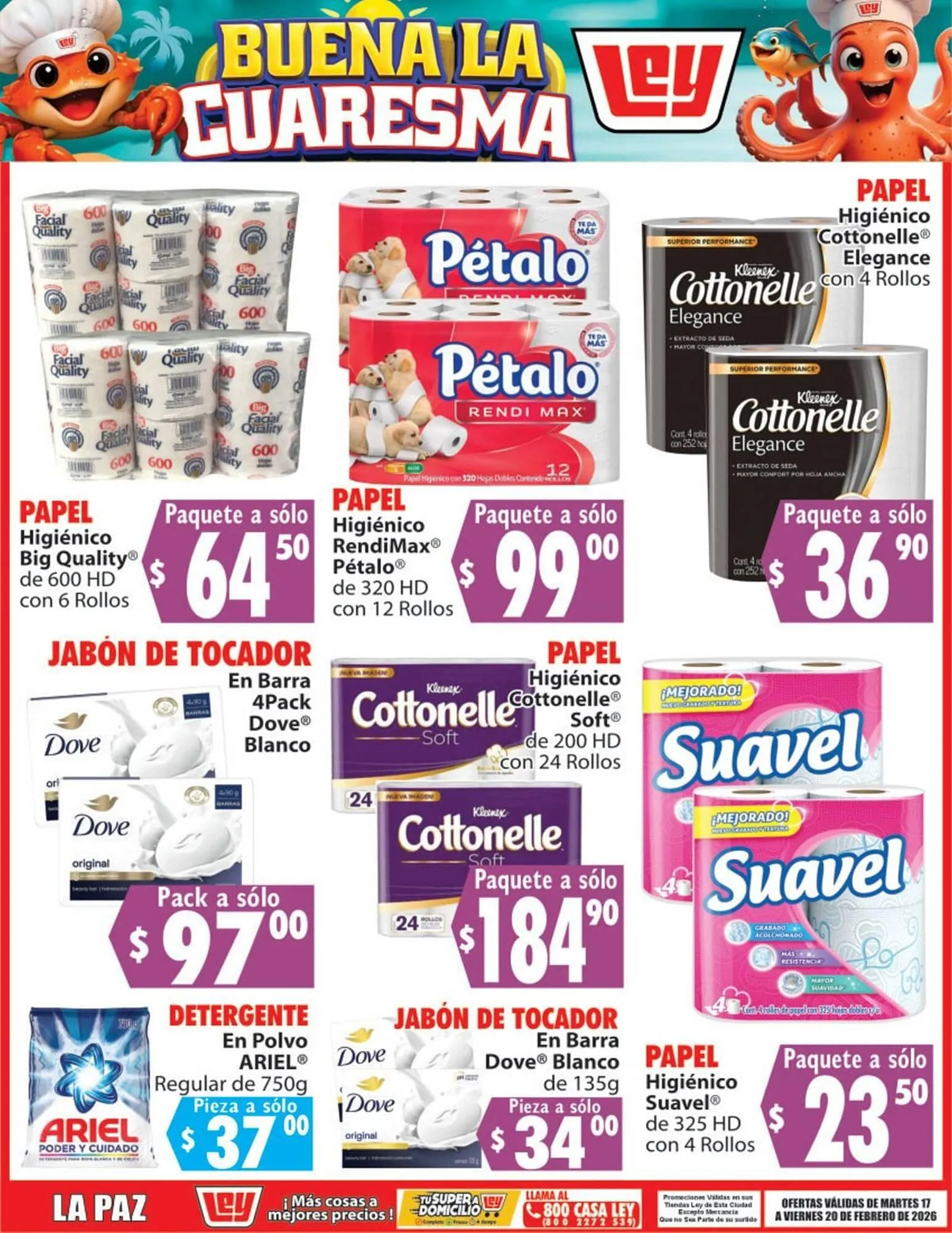 Catálogo de Folleto Casa Ley 17 de febrero al 20 de febrero 2026 - Pagina 16