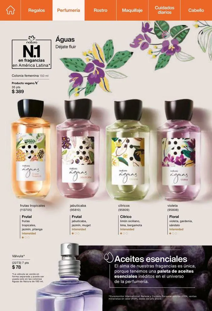 Catálogo de Revista Natura Ciclo 13 2024 30 de julio al 31 de agosto 2024 - Pagina 39