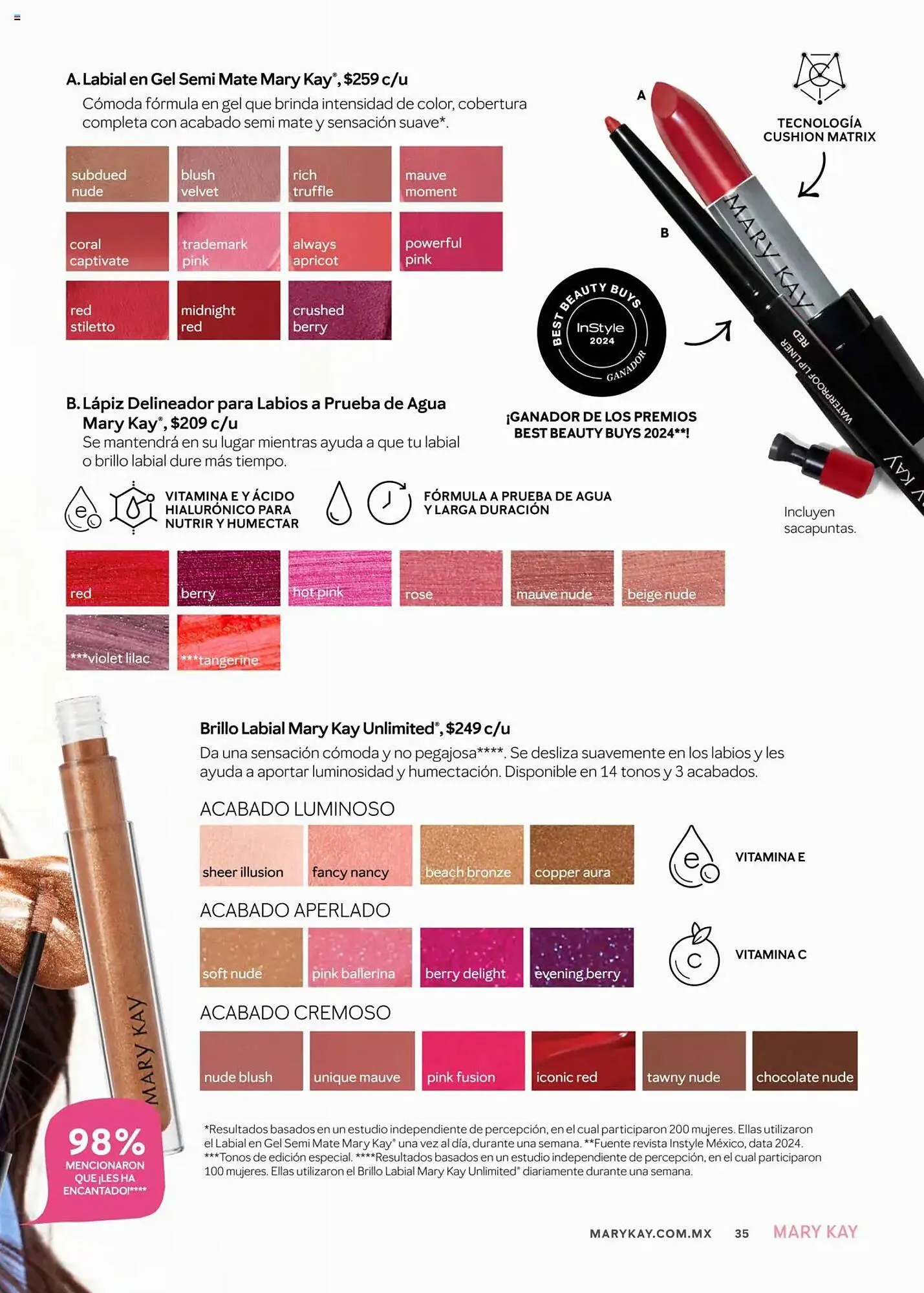 Catálogo de Catálogo Mary Kay 1 de marzo al 30 de abril 2025 - Pagina 35