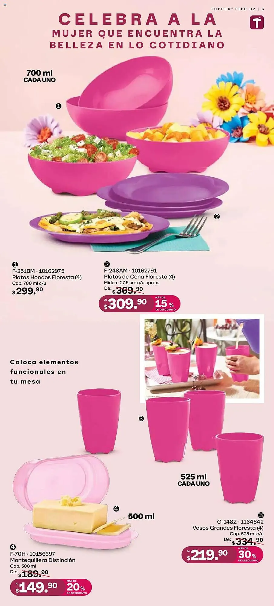 Catálogo de Catálogo Tupperware 27 de enero al 23 de febrero 2025 - Pagina 6