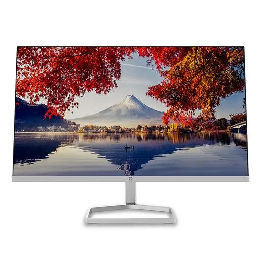 Monitor PC Hp M24F / Led / 23.8 Pulg. / Full HD / 1080 p / HDMI / VGA / 75 Hz / 5 ms / Plata con negro