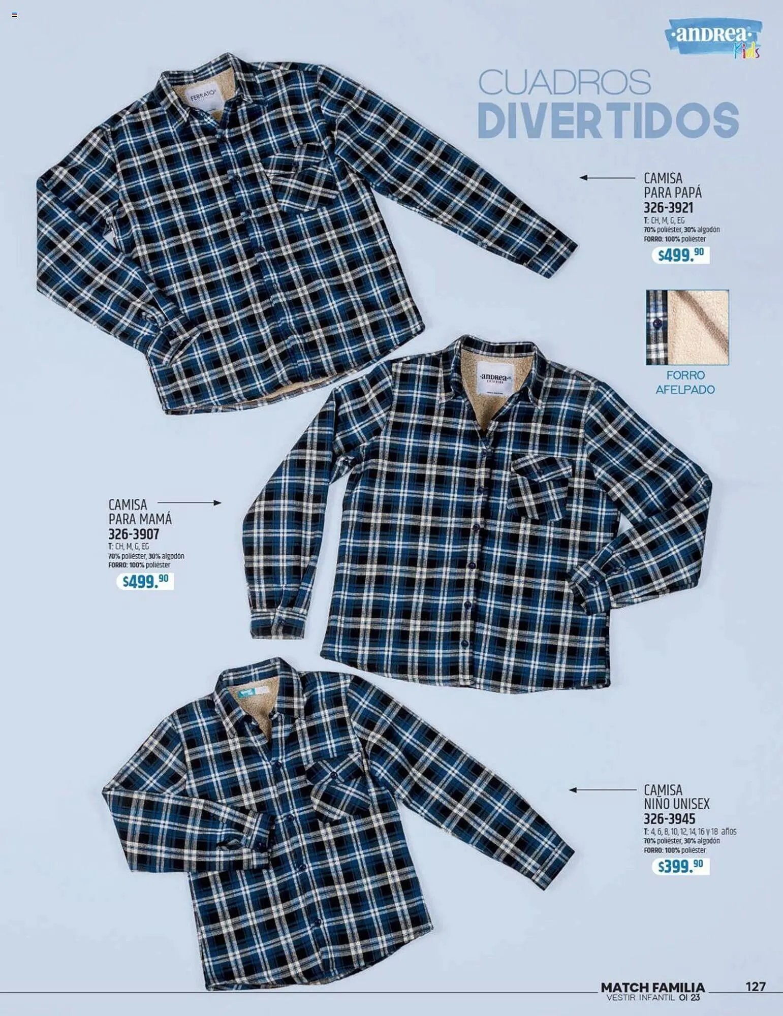Catálogo de Catálogo Andrea 27 de agosto al 27 de enero 2024 - Pagina 127