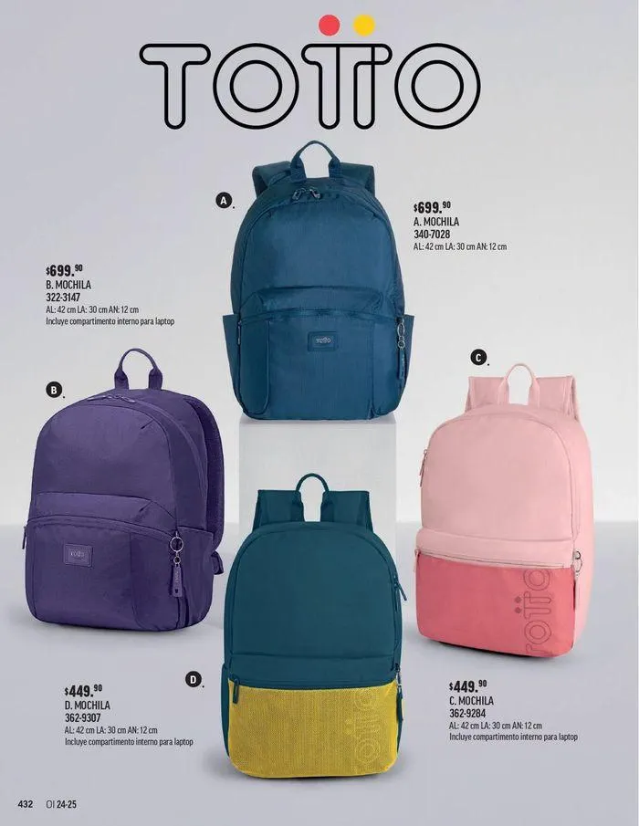 Catálogo de ANDREA - BOLSAS Y ACCESORIOS 26 de agosto al 25 de enero 2025 - Pagina 20