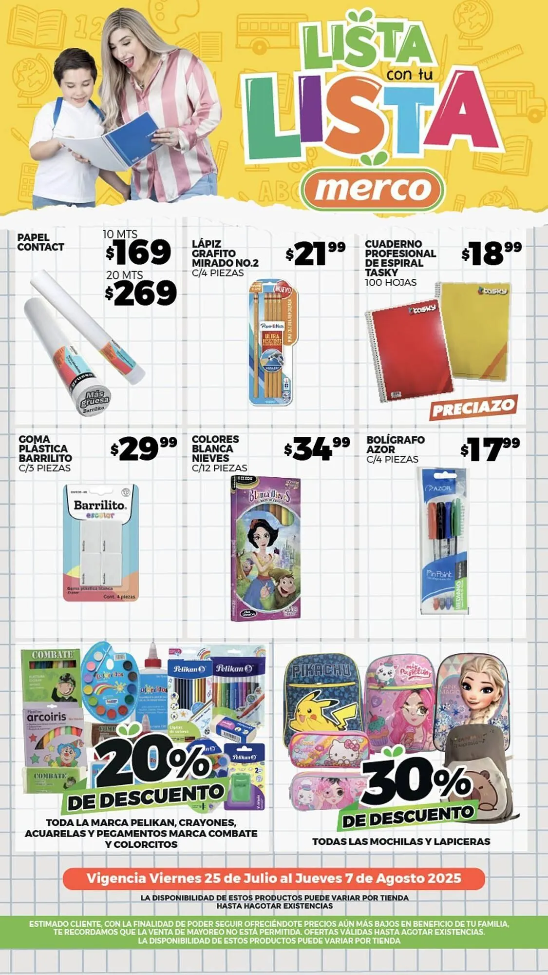 Catálogo de Catálogo Merco 25 de julio al 7 de agosto 2025 - Pagina 1