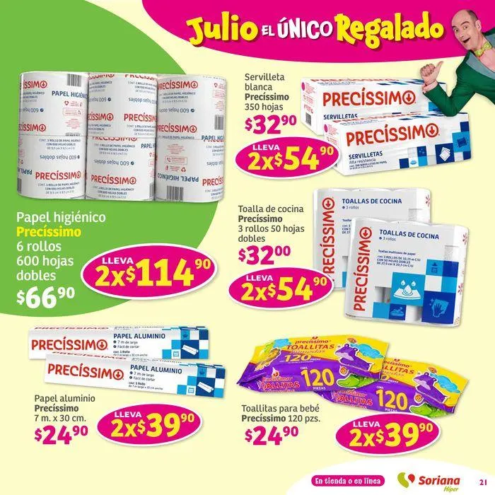 Catálogo de Julio Regalado Híper 22 de julio al 24 de julio 2024 - Pagina 21
