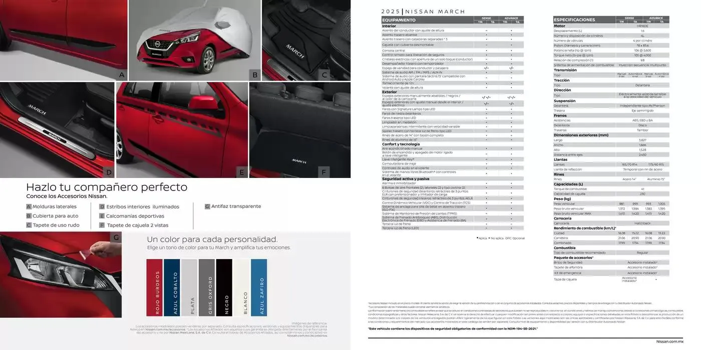Catálogo de Nissan March 25 1 de abril al 1 de abril 2026 - Pagina 7