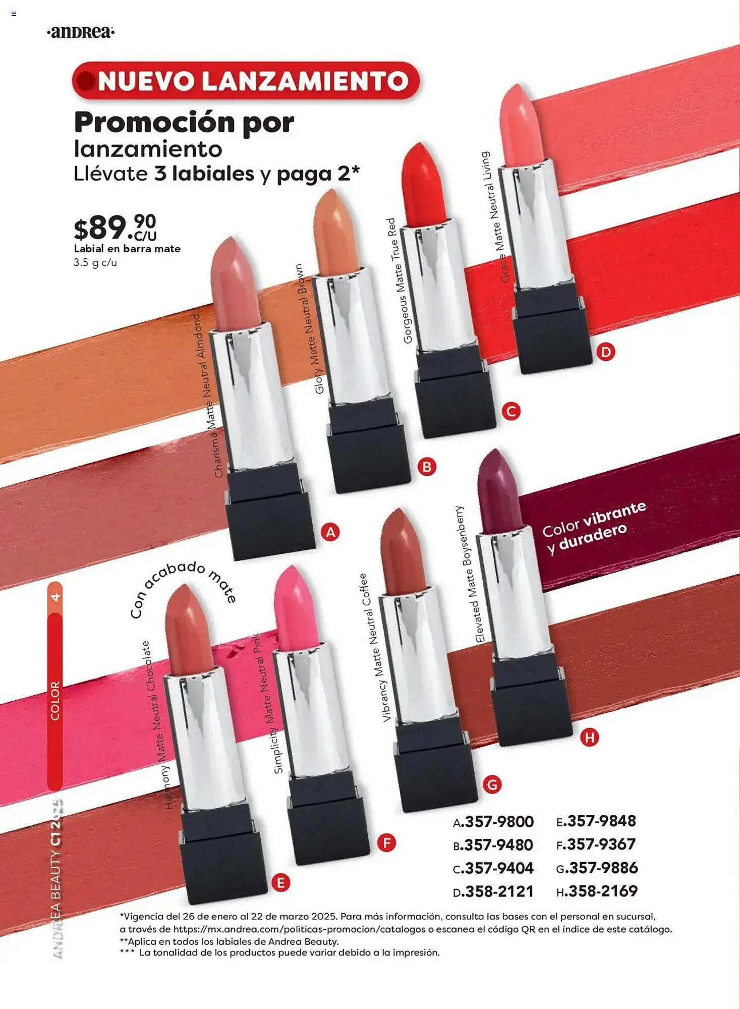 Catálogo de Catálogo Andrea 23 de marzo al 24 de mayo 2025 - Pagina 4