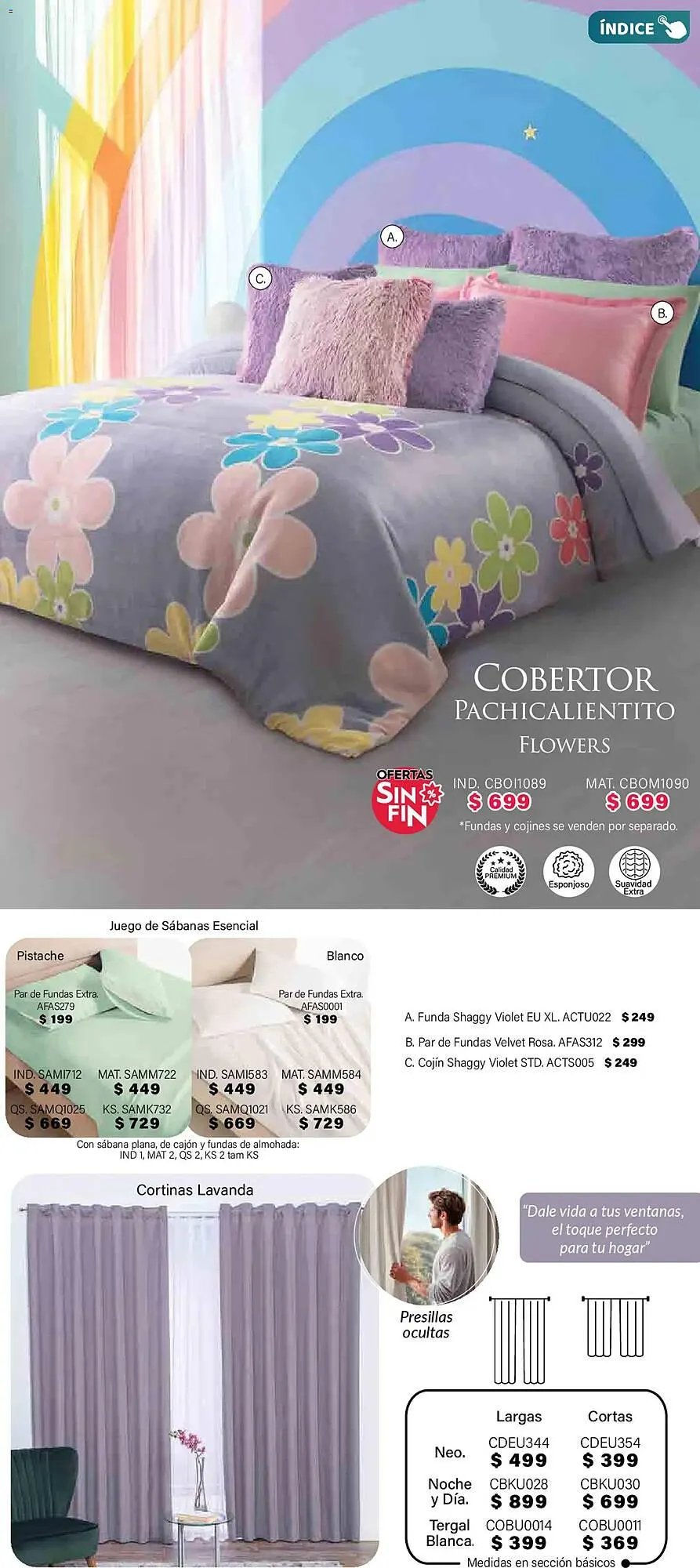 Catálogo de Catálogo Colchas Concord 1 de noviembre al 1 de febrero 2026 - Pagina 299