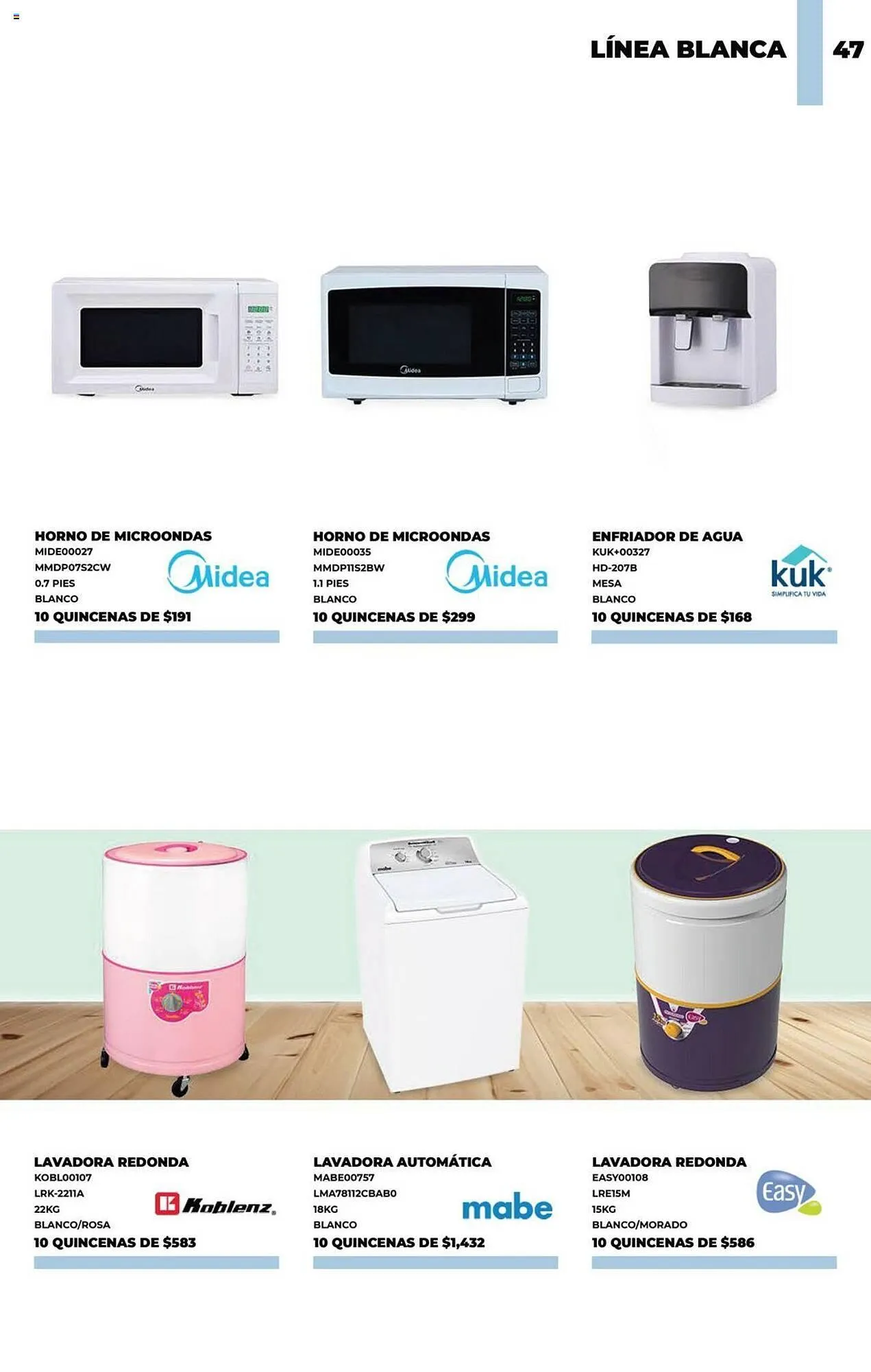 Catálogo de Catálogo Muebles América 30 de mayo al 31 de julio 2024 - Pagina 47