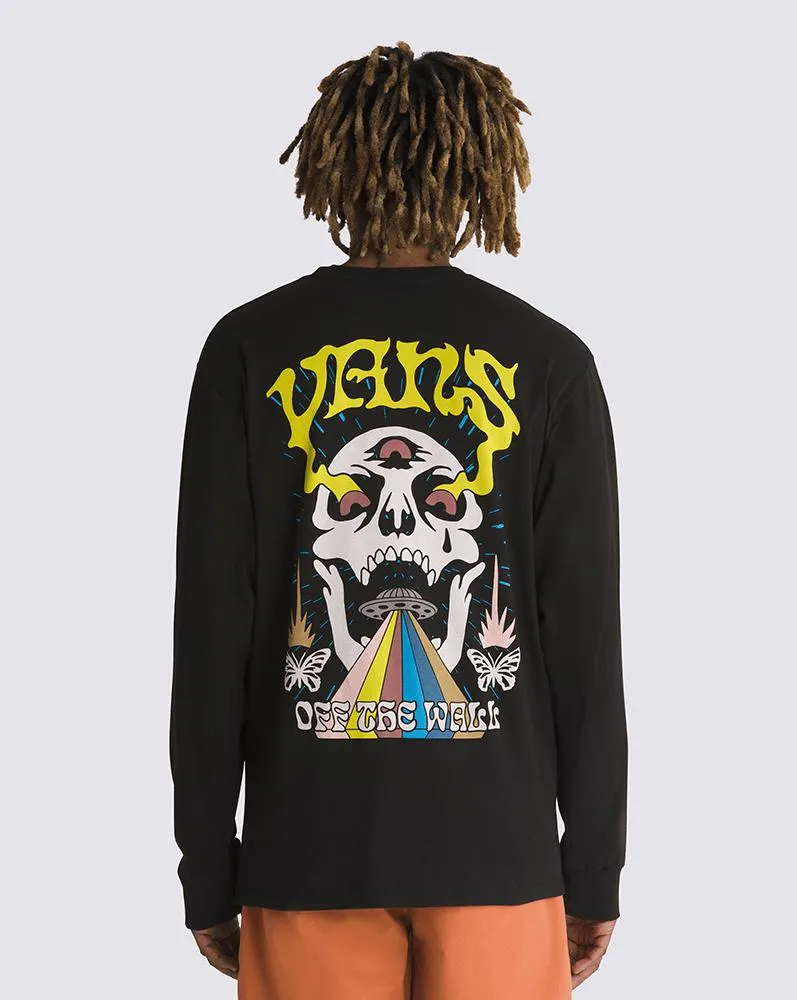 Playeras Skull Saucer Ls Tee Negro CBLK
