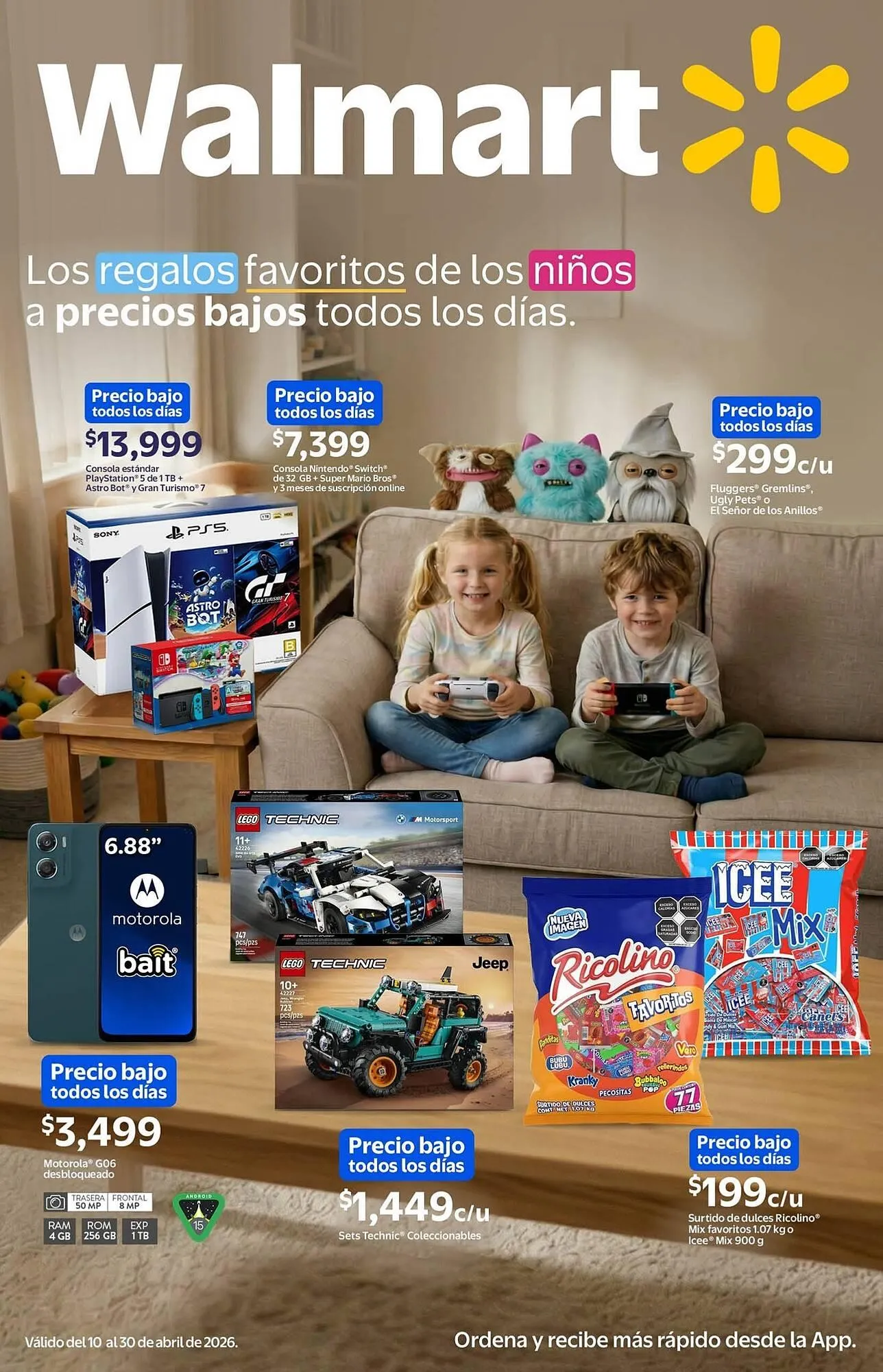 Catálogo de Folleto Walmart 10 de abril al 30 de abril 2026 - Pagina 1
