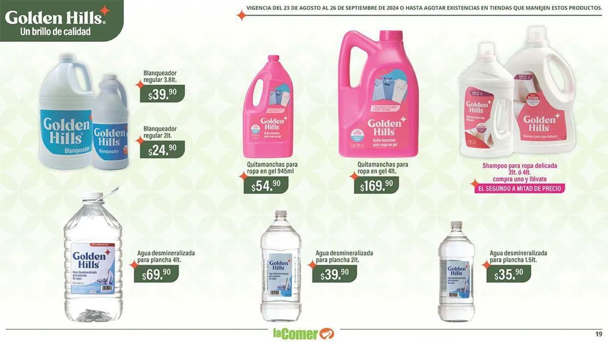 Catálogo de Golden Hills 23 de agosto al 26 de septiembre 2024 - Pagina 19