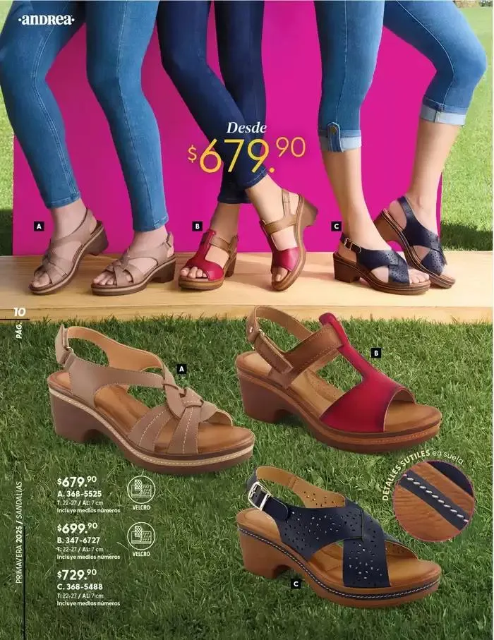 Catálogo de ANDREA | CALZADO CONFORT 26 de enero al 24 de mayo 2025 - Pagina 10