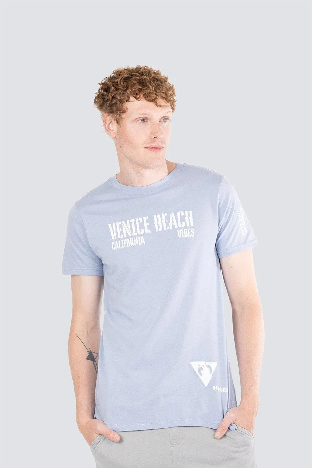 Playera con estampado venice beach