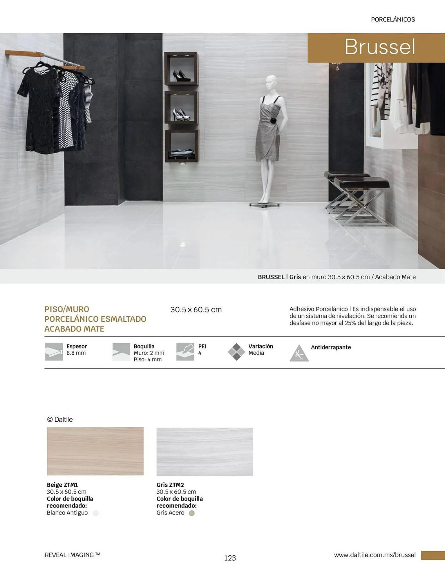 Catálogo de Catálogo Daltile 1 de enero al 31 de diciembre 2024 - Pagina 123